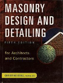 Masonry Design and Detailing
